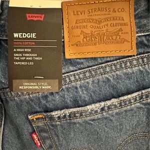 Levi Wedgie Jeans